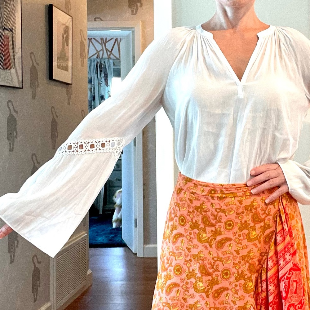 Ramy Brook pretty boho blouse